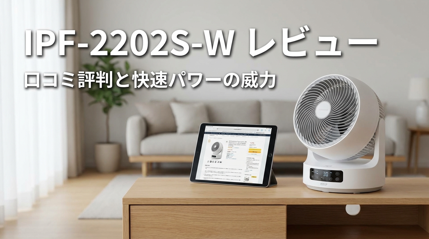 IPF-2202S-Wの口コミ評判をレビュー!快速パワー機能の威力は?