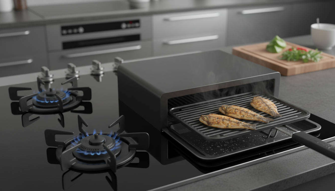 KG35NBKの口コミ評判をレビュー!水無し片面焼きグリルまとめ