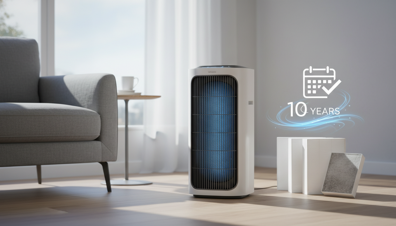 MC556Aの10年間フィルター交換不要について