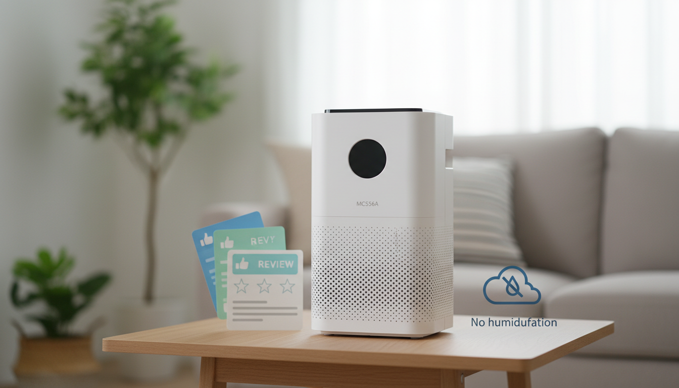 MC556Aの口コミ評判をレビュー!加湿なしでコンパクトって本当かどうかまとめ