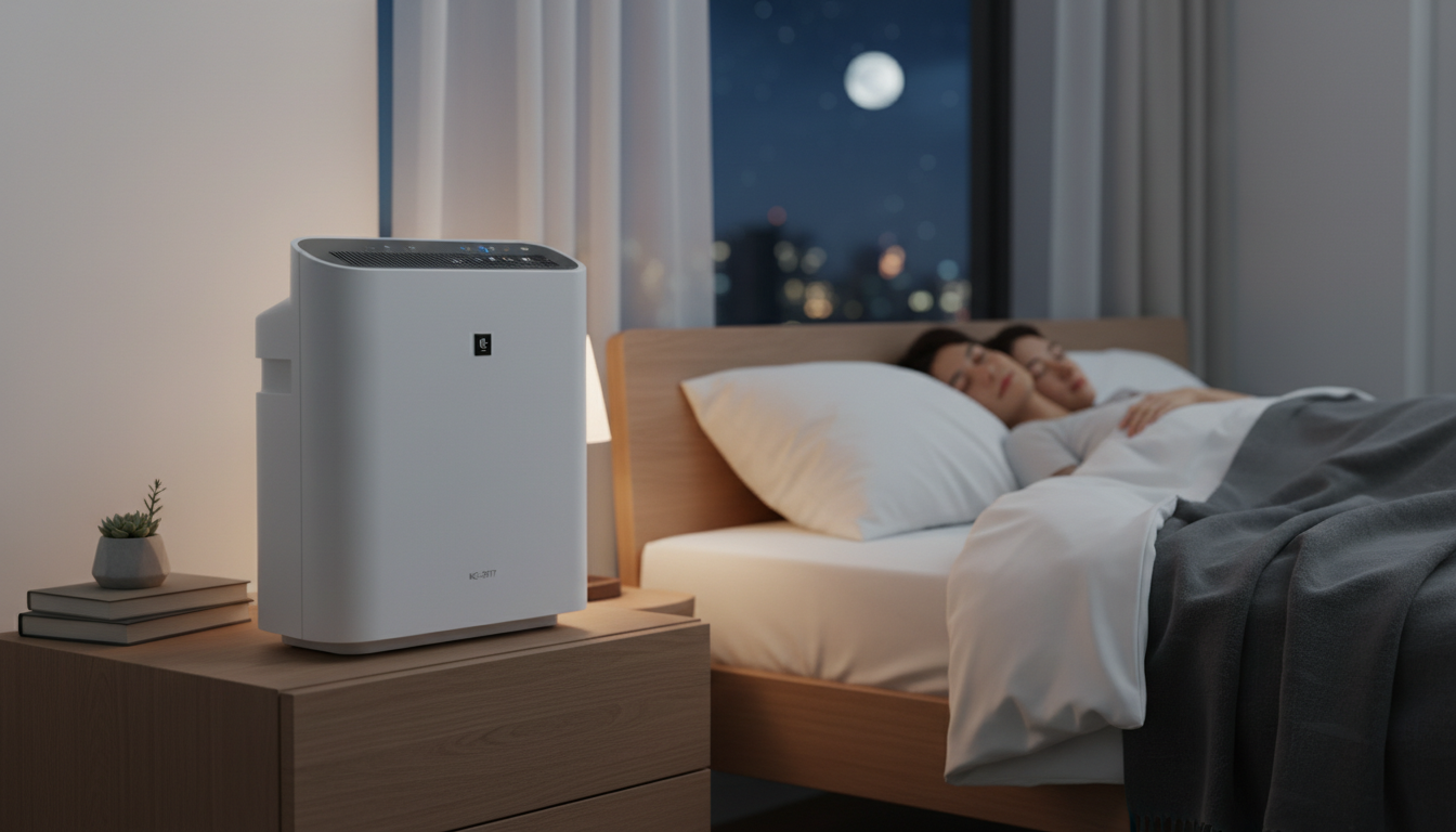 KC-35T7の寝室でも気にならない静音性について