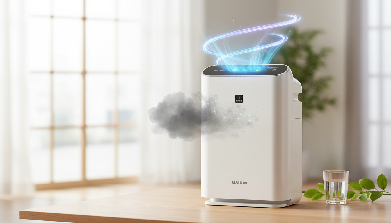 DAIKIN MC556A-Wのストリーマ技術と脱臭力について