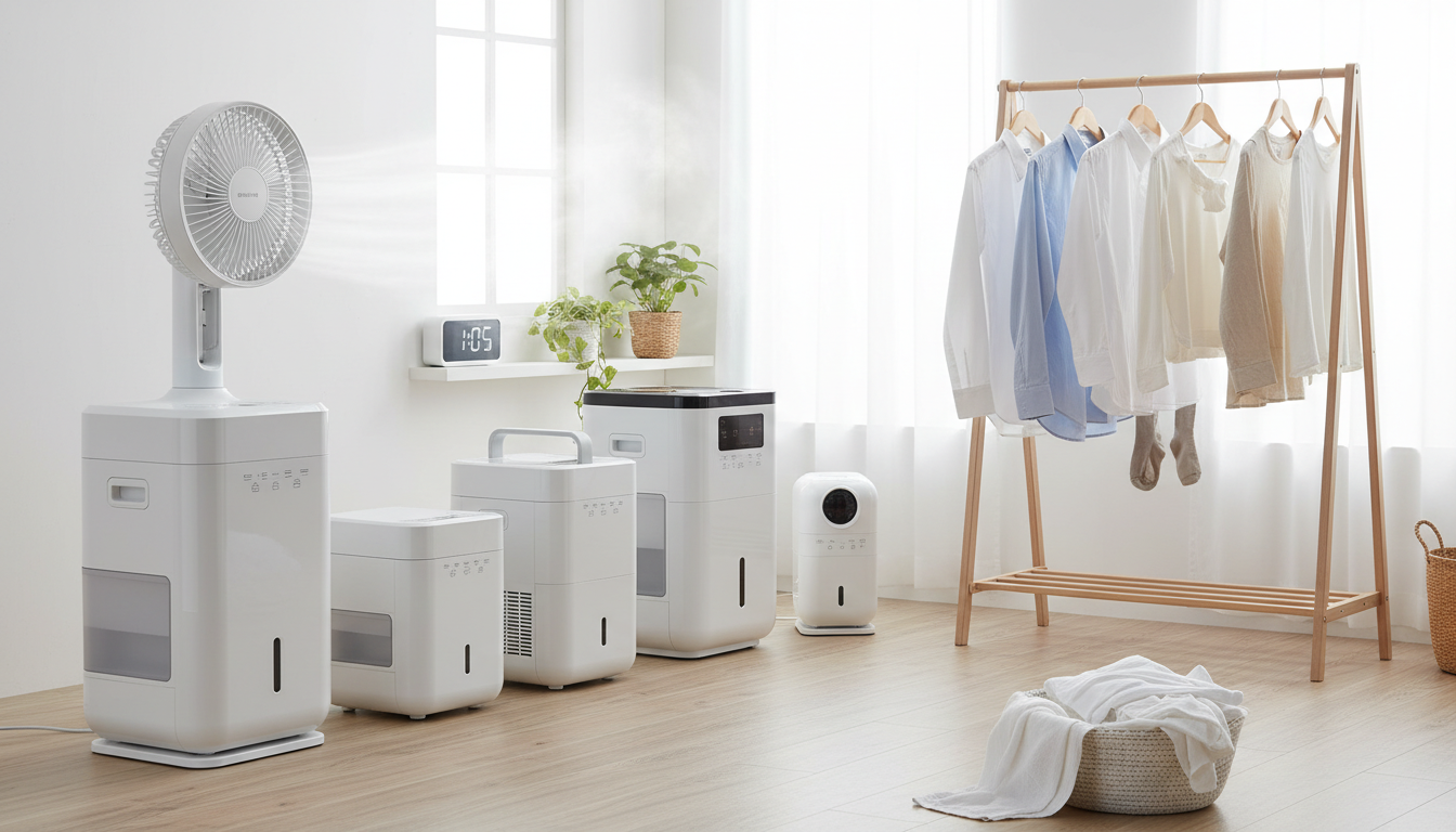 アイリスオーヤマ サーキュレーター付き衣類乾燥除湿機の機能や概要について