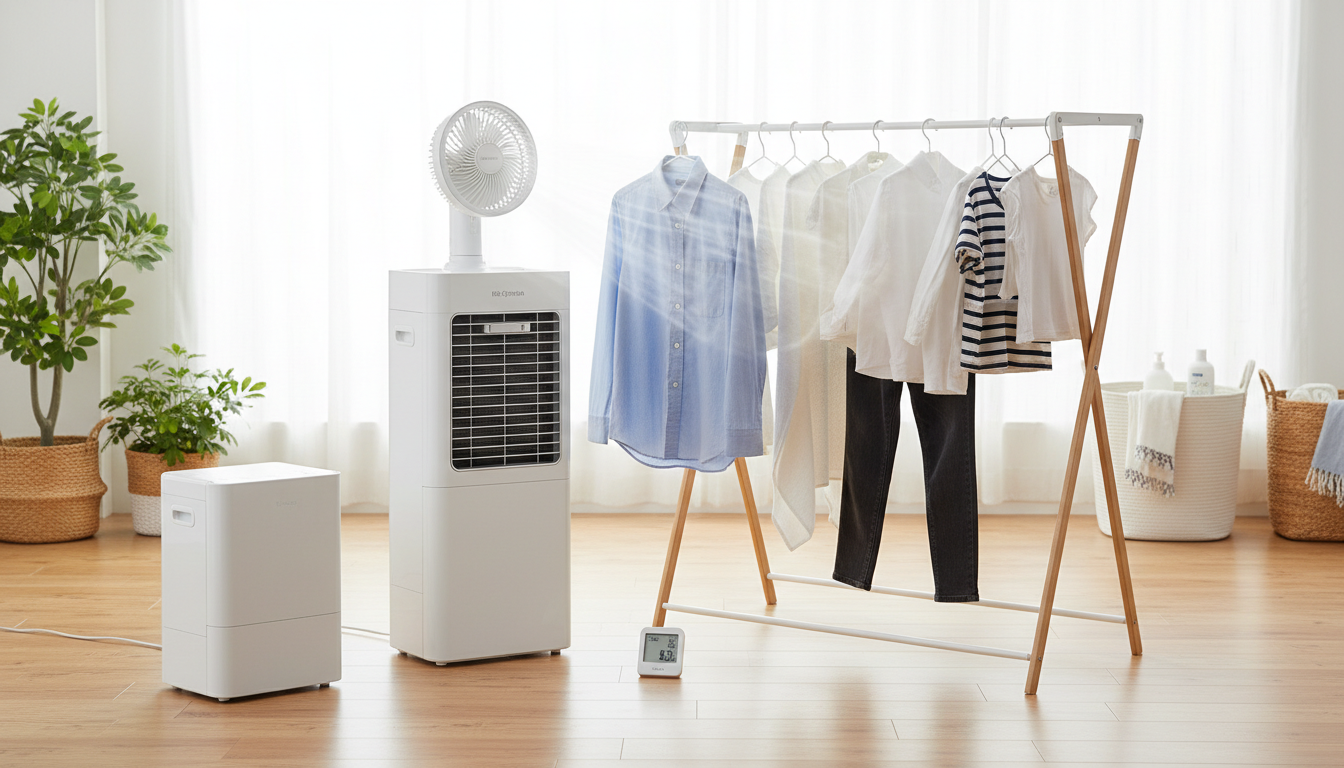 アイリスオーヤマ サーキュレーター付き衣類乾燥除湿機の口コミ評判をレビュー！自然乾燥の1/5の時間で