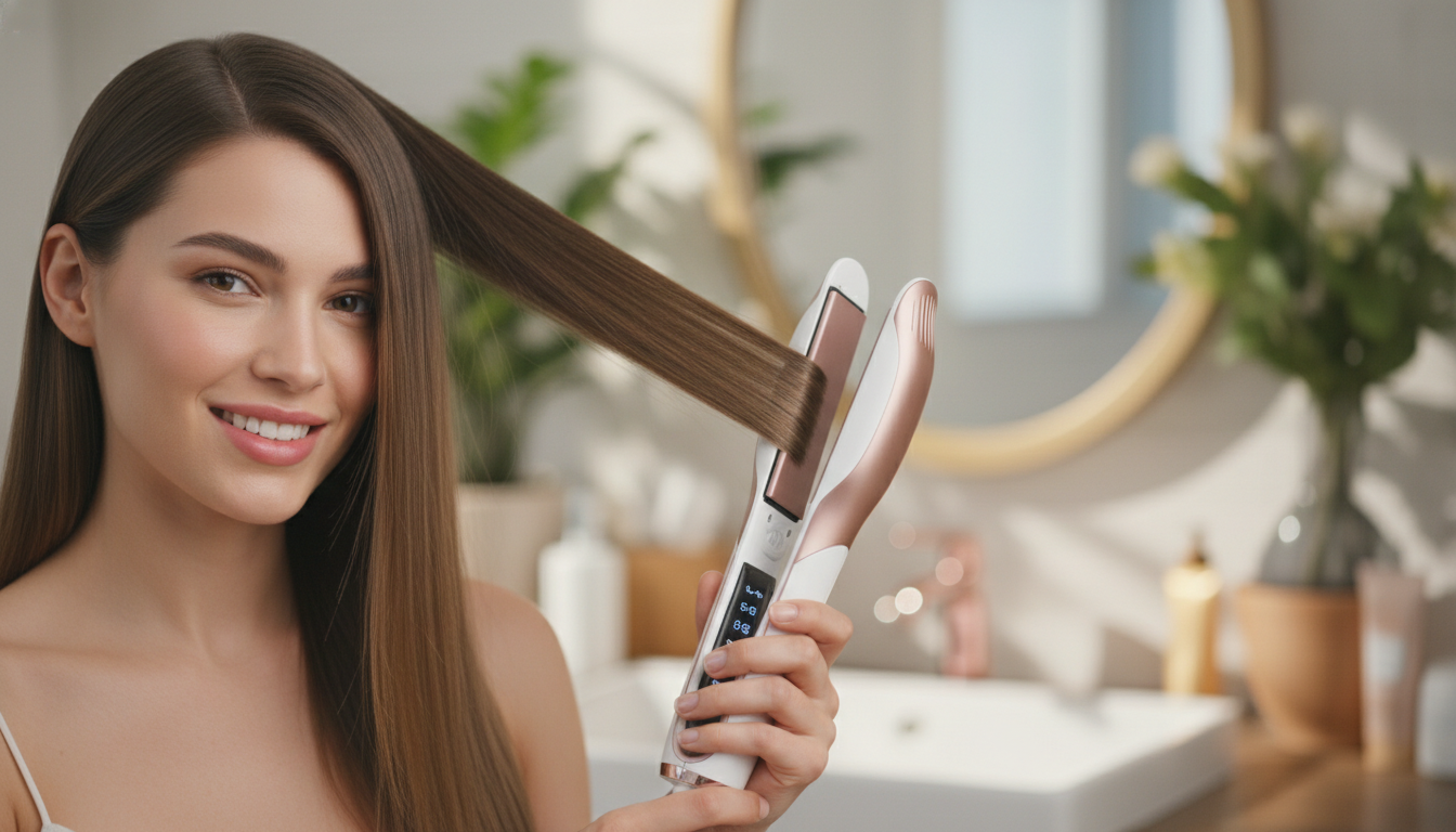 eclat-ik ヘアアイロンの口コミ評判をレビュー！自宅でサロン級のサラサラ髪になれるって本当かど