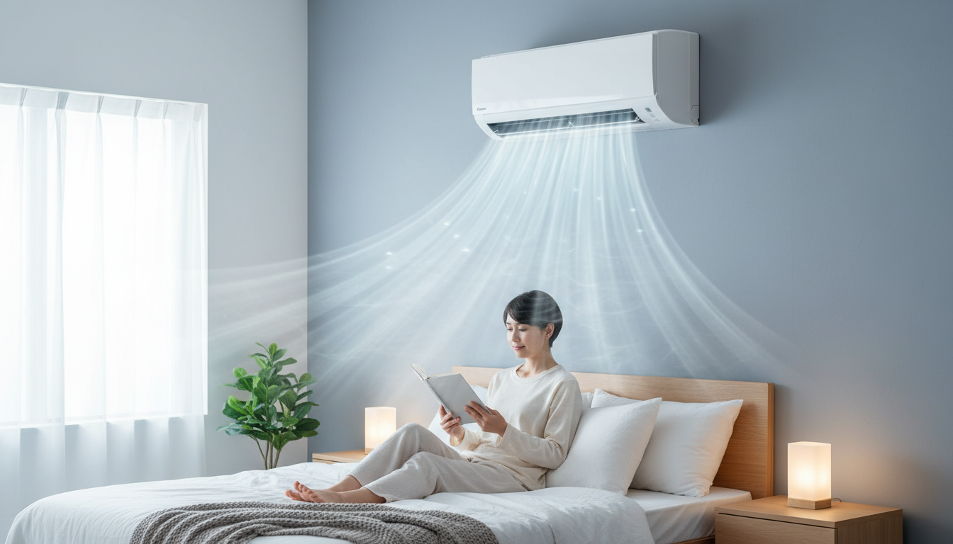 CS-225DFL-Wの天井シャワー気流の快適さについて