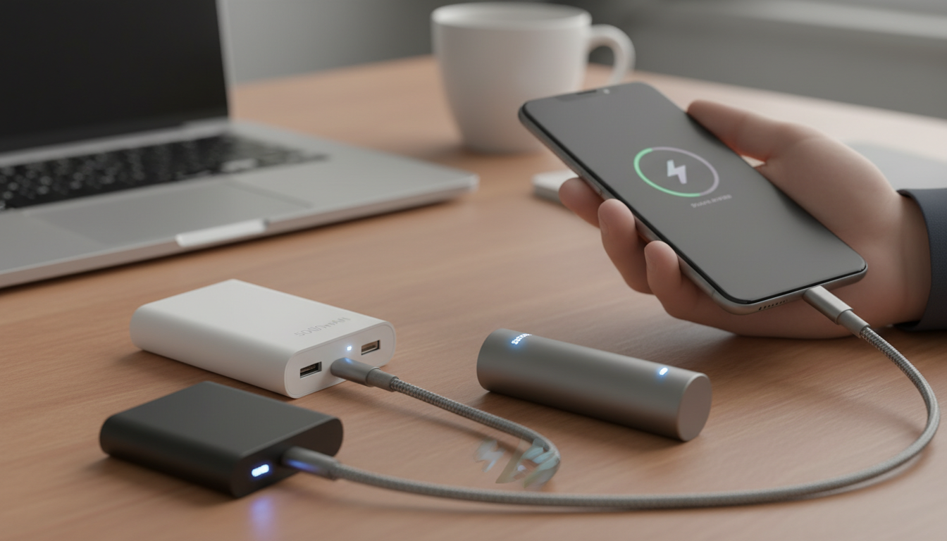 軽量モバイルバッテリー（5000mAh・3200mAh）のスマホ1回分の充電に十分って本当かどうかに