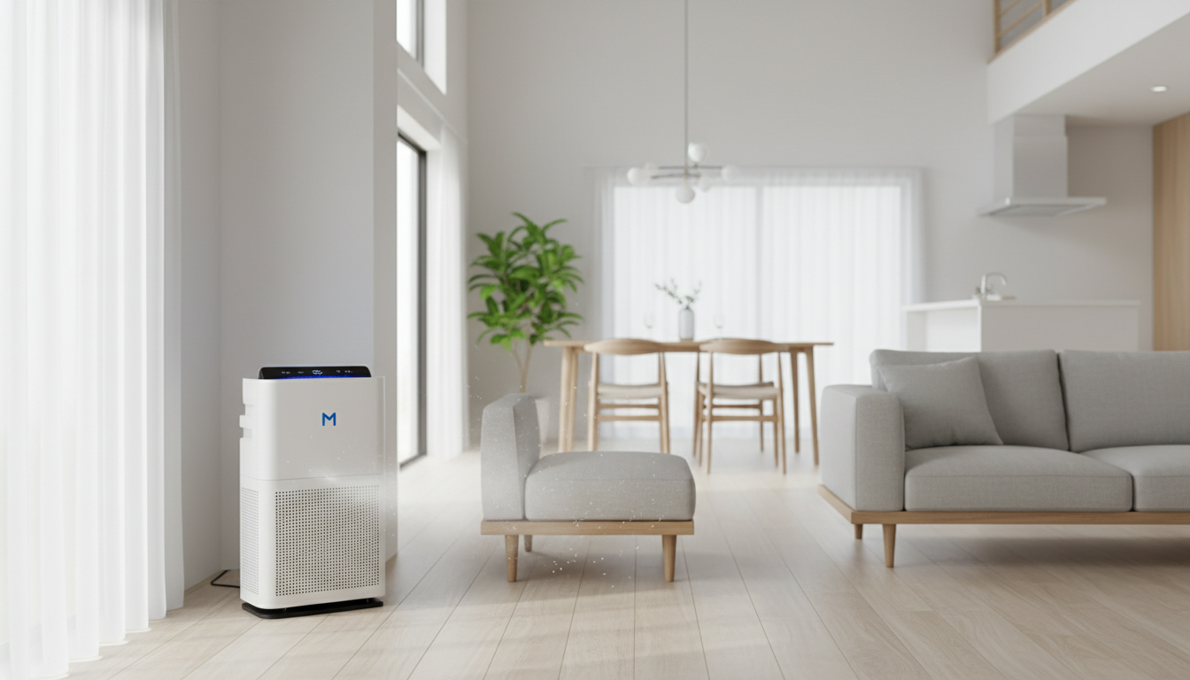 Blue Max 3450iの48畳対応のパワフルな清浄力について