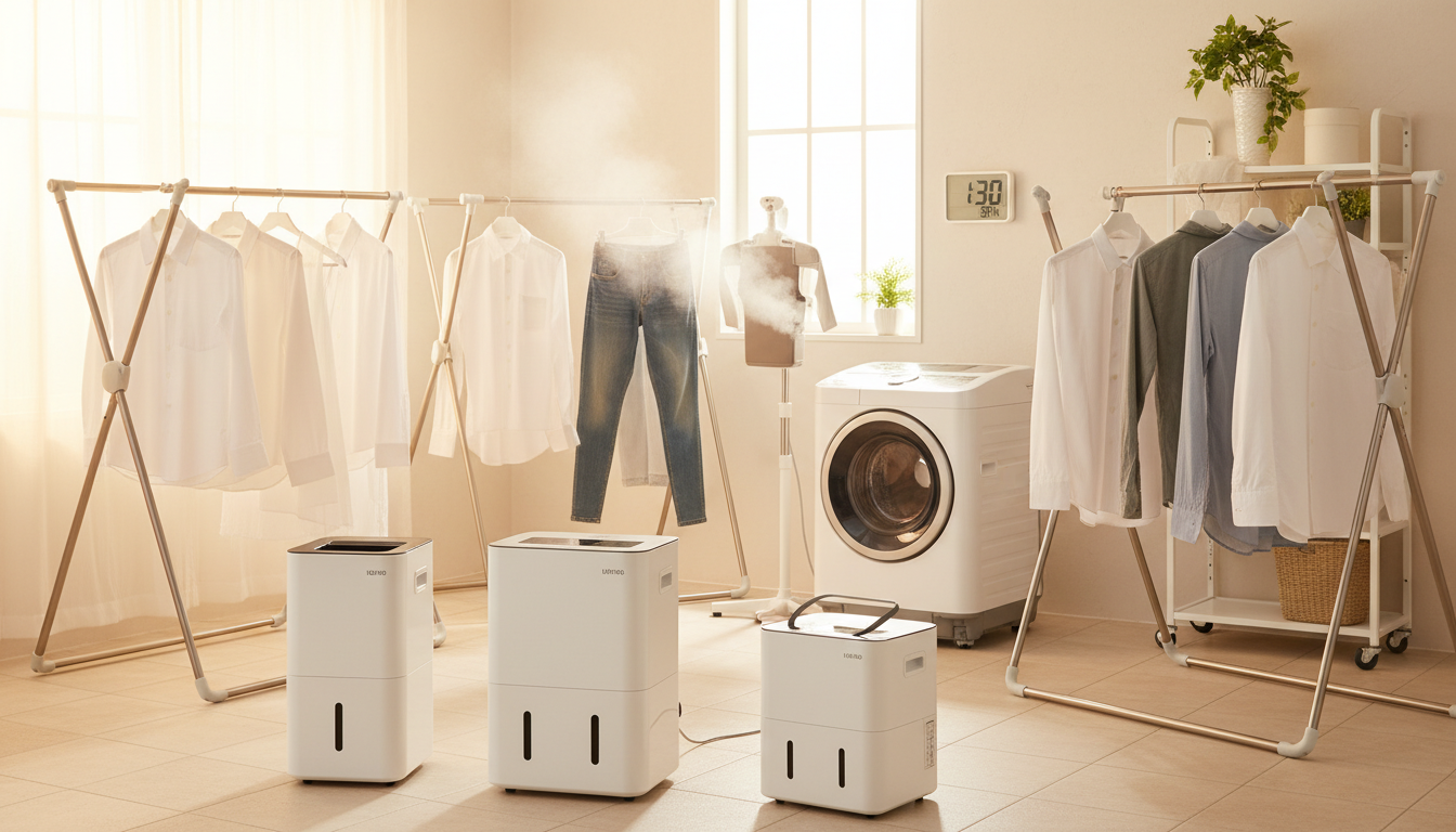 IJD-I50 IJDC-N50 IJDC-P60 STMX-920 MW-260NRの部屋干しの時