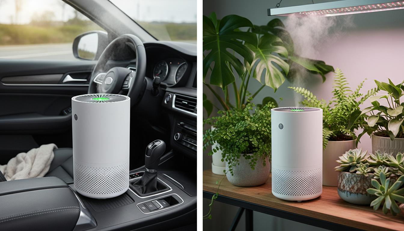 KN-618の口コミ評判をレビュー！車内や植物育成に便利って本当？まとめ