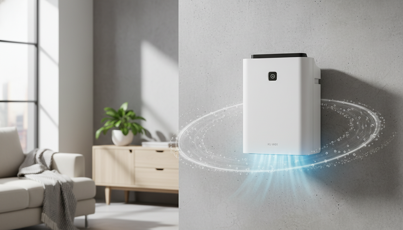 KL-W01の口コミ評判をレビュー！壁掛けでフィルターレスって本当かどうかまとめ