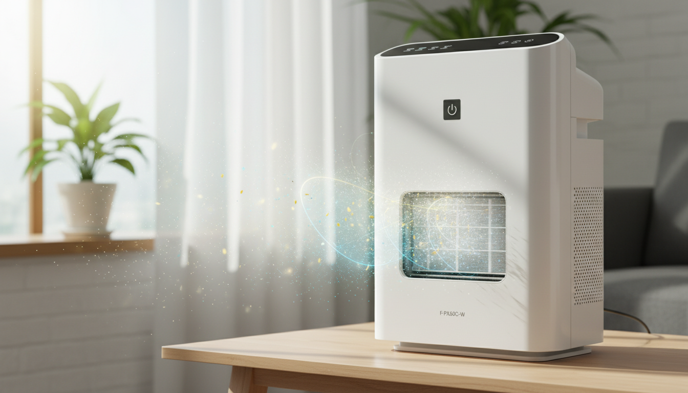 F-PX60C-Wの花粉やハウスダスト対策への効果について