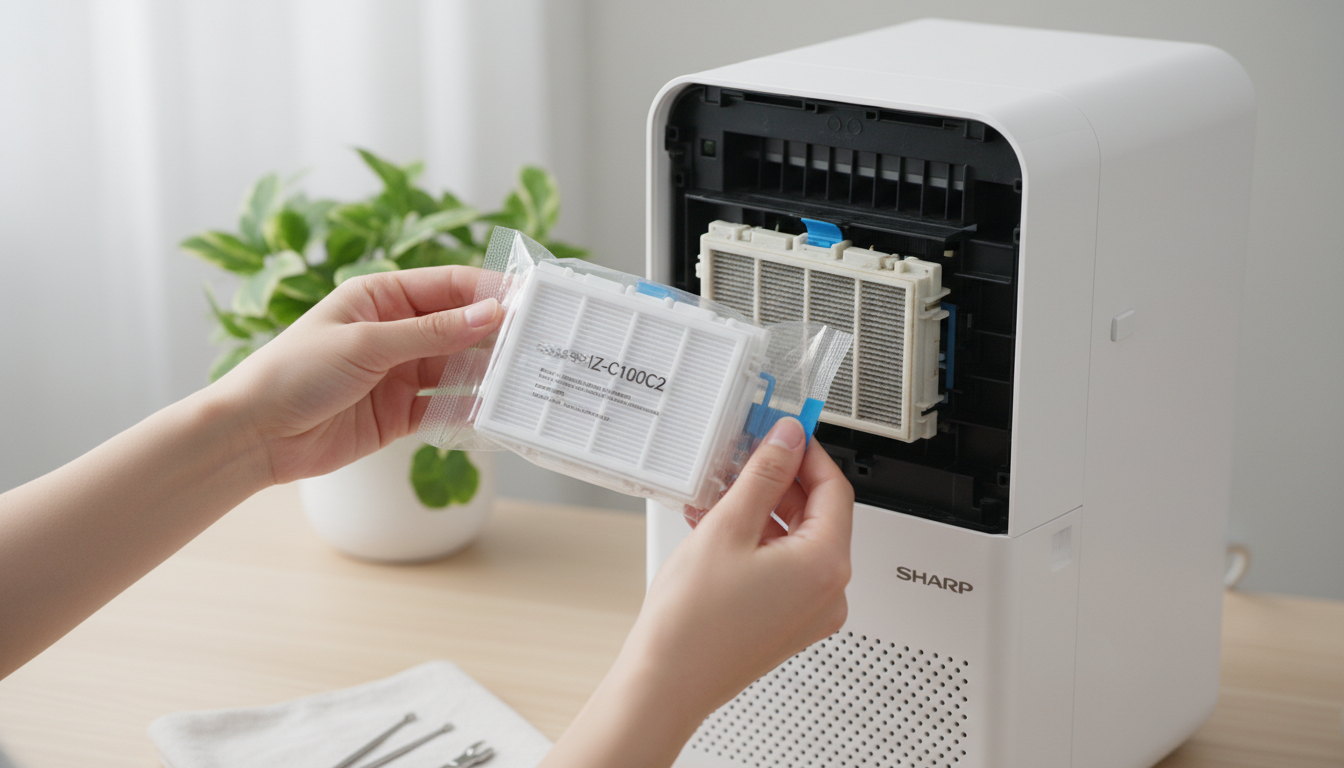 SHARP IZ-C100C2の交換は本当に簡単なの？について