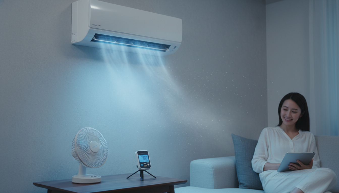 RAS-2215-Wの冷房の効きや静音性について