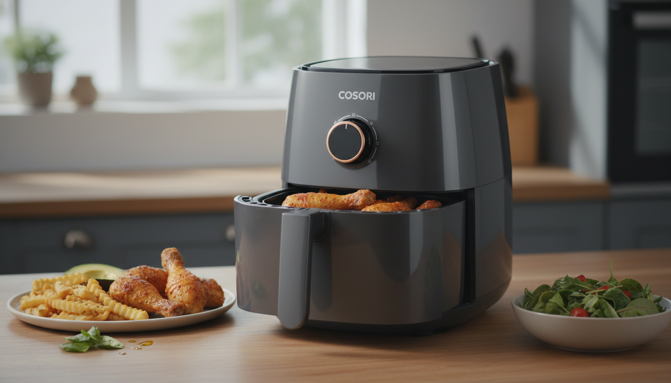 COSORI PRO LE 4.7L ノンフライヤーは揚げ物がヘルシーに仕上がるって本当？