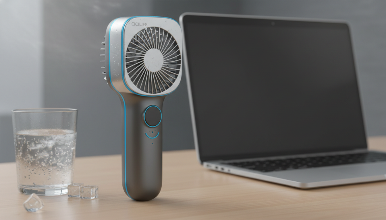 CICILIFE 4way冷却ハンディファンPROの機能や概要について